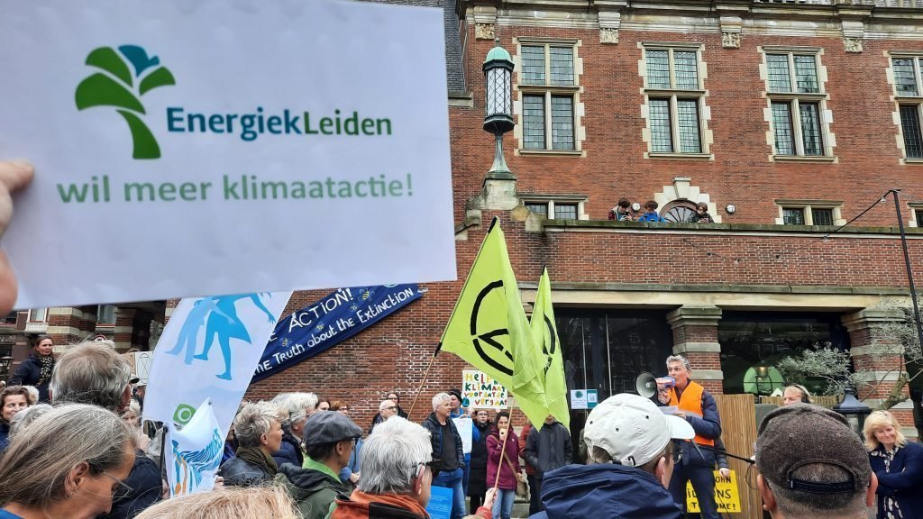 Energiek Leiden op de Leidse Klimaatmars